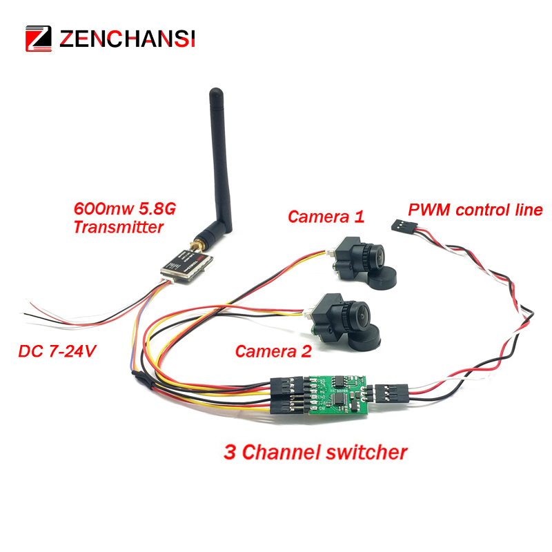 5.8G 48CH 4.3 인치 FPV 모니터 480 * - Rc Plane Hobby Zone 리뷰 및 가격
