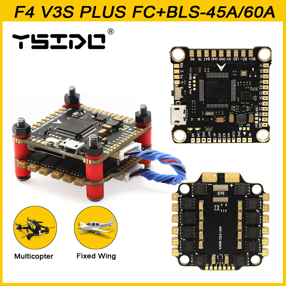 YSIDO 새로운 F4 V3S PLUS 비행 제어 FC - Rc Plane Hobby Zone 리뷰 및 가격